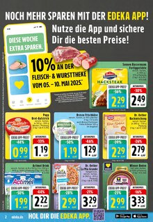 EDEKA Prospekt der Woche "Aktuelle Angebote" Seite 2, 05.05.2025 bis 10.05.2025 für Essen Aktueller EDEKA Prospekt "Aktuelle Angebote" Seite 2 von 24 Seiten für Essen
