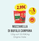 Mozzarella di bufala campana - NATURALIA en promo chez Naturalia Mozzarella di bufala campana - NATURALIA dans le catalogue Naturalia