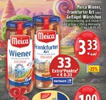Aktuelles Wiener, Frankfurter Art oder Geflügel-Würstchen Angebot bei EDEKA in Düsseldorf ab 3,33 €