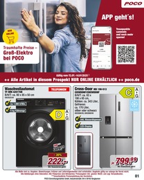 POCO Prospekt für Görgeshausen mit 6 Seiten POCO Prospekt für Görgeshausen: "Traumhafte Preise - Groß-Elektro bei POCO", 6 Seiten, 12.01.2025 - 18.01.2025