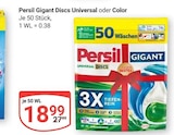 Gigant Discs Universal im Angebot bei GLOBUS in Rostock Gigant Discs Universal Angebote von Persil bei GLOBUS Rostock für 18,99 €