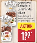 Gebrannte Jahrmarktsnüsse von Alpenschmaus im aktuellen ALDI Nord Prospekt