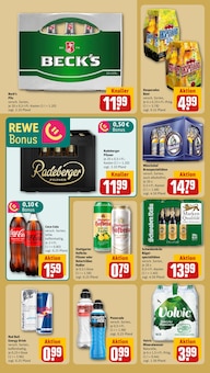 Bier im REWE Prospekt "Dein Markt" mit 30 Seiten (Aalen)