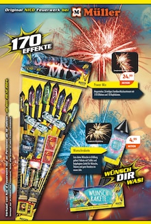 Feuerwerk im Müller Prospekt "Aktuelle Angebote" mit 8 Seiten (Nürnberg)