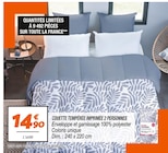 Couette tempérée imprimée 2 personnes - Netto à Compiègne Couette tempérée imprimée 2 personnes en promo chez Netto Compiègne à 14,90 €