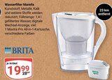 Wasserfilter Marella Angebote von BRITA bei GLOBUS Hofheim für 19,99 €