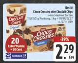 Choco Crossies oder Choclait Chips im Angebot bei E center in Ansbach Choco Crossies oder Choclait Chips Angebote von Nestlé bei E center Ansbach für 2,29 €