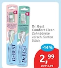 Comfort Clean Zahnbürste von Dr. Best für 2,99 € bei budni im Angebot Comfort Clean Zahnbürste von Dr. Best im aktuellen budni Prospekt