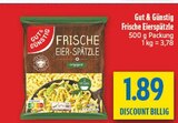 Frische Eier-Spätzle im Angebot bei diska in Amberg Frische Eier-Spätzle Angebote von Gut & Günstig bei diska Amberg für 1,89 €