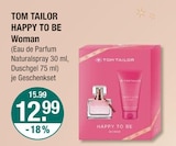 Happy to Be Woman im V-Markt Prospekt Happy to Be Woman von Tom Tailor im aktuellen V-Markt Prospekt für 12,99 €