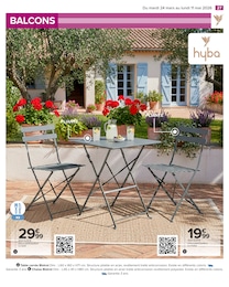 Prix et réduction Table Carrée dans le prospectus Carrefour en cours Offre Table Carrée dans le catalogue Carrefour du moment à la page 27