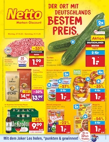Netto Marken-Discount Prospekt der Woche "Aktuelle Angebote" Seite 1, 27.10.2025 bis 01.11.2025 für Lauchhammer Aktueller Netto Marken-Discount Prospekt "Aktuelle Angebote" Seite 1 von 65 Seiten für Lauchhammer