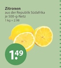 Zitronen im V-Markt Prospekt Zitronen von im aktuellen V-Markt Prospekt für 1,49 €