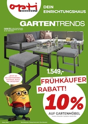 Ähnliche Angebote wie Festzeltgarnitur im Prospekt "Gartentrends" auf Seite 1 von Opti-Wohnwelt in Regensburg
