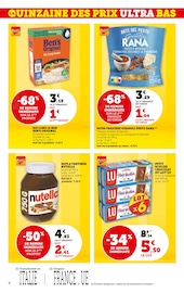 Nutella Angebote im Prospekt "La quinzaine des prix ultra bas" von Super U auf Seite 4