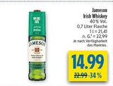 Irish Whiskey Angebote von Jameson bei diska Erlangen für 14,99 €