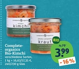 Bio-Kimchi von Complete-organics im aktuellen tegut Prospekt für 3,99 €