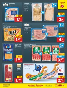 Fleisch im Netto Marken-Discount Prospekt "Aktuelle Angebote" mit 54 Seiten (Koblenz)