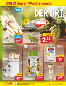 Spargel im Netto Marken-Discount Prospekt "Aktuelle Angebote" mit 50 Seiten (Mainz)