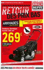 Catalogue Brico Dépôt à Franconville, avec 28 pages Prospectus Brico Dépôt à Franconville, "Retour des prix bas", 28 pages, 29/05/2020 - 11/06/2020