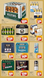 Weizenbier Angebot & Preis im aktuellen REWE Prospekt Weizenbier Angebot im aktuellen REWE Prospekt auf Seite 21