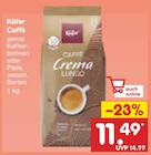 Caffè Crema im Angebot bei Netto Marken-Discount in Velbert Caffè Crema Angebote von Käfer bei Netto Marken-Discount Velbert für 11,49 €