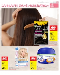 Prix et réduction Garnier dans le prospectus Carrefour Market en cours Offre Garnier dans le catalogue Carrefour Market du moment à la page 11
