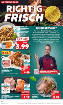Rindfleisch im Kaufland Prospekt "Aktuelle Angebote" mit 59 Seiten (Göttingen)