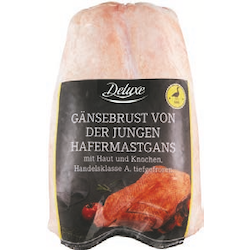 Gänsebrust von der jungen Hafermastgans