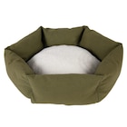 Panier pour chien et chat vert kaki et écru dans le catalogue Maisons du Monde