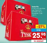 Pils im Angebot bei Netto Marken-Discount in Much Pils Angebote von Tyskie bei Netto Marken-Discount Much für 17,99 €
