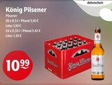 König Pilsener bei Getränke Hoffmann im Heidgraben Prospekt für 10,99 €