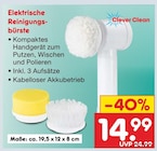 Aktuelles Elektrische Reinigungsbürste Angebot bei Netto Marken-Discount in Osnabrück ab 14,99 €