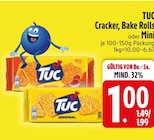 Cracker von TUC für 1,00 € bei EDEKA im Angebot Cracker von TUC im aktuellen EDEKA Prospekt
