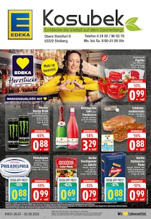 EDEKA Prospekt Stolberg (Rheinland, Kupferstadt) "Aktuelle Angebote" mit 24 Seiten