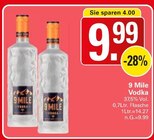 9 Mile Vodka Angebote bei WEZ Minden für 9,99 €