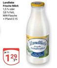 Frische Milch im Angebot bei GLOBUS in Neubrandenburg Frische Milch Angebote von Landliebe bei GLOBUS Neubrandenburg für 1,29 €