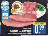 Gulasch aus der Unterschale im EDEKA Prospekt Gulasch aus der Unterschale von Strohschwein im aktuellen EDEKA Prospekt für 0,99 €