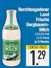 Frische Bergbauern-Milch von Berchtesgadener Land im aktuellen EDEKA Prospekt für 1,29 €