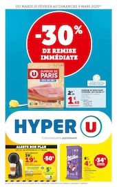 Catalogue Supermarchés Hyper U en cours à Saint-Philbert-de-Bouaine et alentours, "Hyper U", 44 pages, 25/02/2025 - 09/03/2025