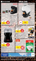 Prix et réduction Cafetière dans le prospectus Intermarché Super en cours Offre Cafetière dans le catalogue Intermarché Super du moment à la page 36