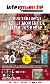 Catalogue Intermarché Hyper à Basse-Ham cette semaine, valable du 27/10/2026 au 08/11/2026 Prospectus Intermarché Hyper à Basse-Ham, "À VOS TABLIERS ! C'EST LE MOMENT DE RÉALISER VOS BREDELE.", 28 pages de promos valables du 27/10/2026 au 08/11/2026