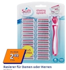 Rasierer für Damen oder Herren Angebote von Soft Touch bei Action Rheine für 2,49 €