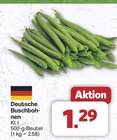 Deutsche Buschbohnen für 1,29 € bei famila Nordwest im Angebot Deutsche Buschbohnen im aktuellen famila Nordwest Prospekt