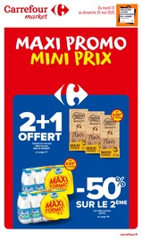 Tablette Angebote im Prospekt "MAXI PROMO MINI PRIX" von Carrefour Market Tablette Angebote im Prospekt "MAXI PROMO MINI PRIX" von Carrefour Market auf Seite 1