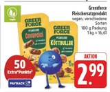 Fleischersatzprodukt im Angebot bei E center in Würzburg Fleischersatzprodukt Angebote von Greenforce bei E center Würzburg für 2,99 €