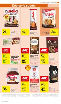 Promo Nutella dans le catalogue Carrefour Market du moment à la page 11