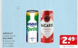 Vodka Sprite Angebote von Absolut bei Getränke Ellerkamp Borken für 2,49 €