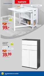 Offre Meuble dans le catalogue Lidl du moment à la page 12