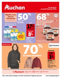 Prospectus Auchan Hypermarché, "Auchan",  pages, 24/01/2023 - 30/01/2023